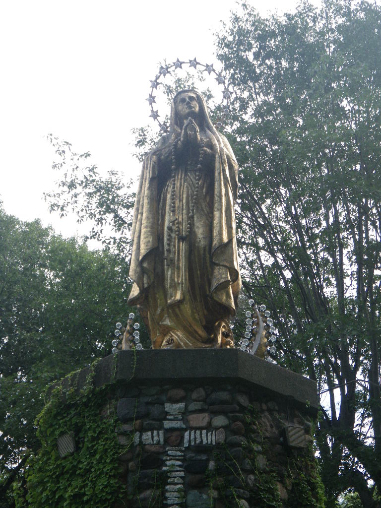 Our Ladyof Lourdes statue